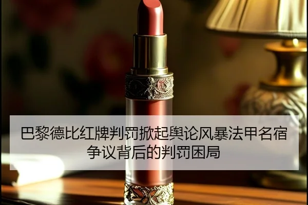 巴黎德比红牌判罚掀起舆论风暴法甲名宿争议背后的判罚困局 - bet365